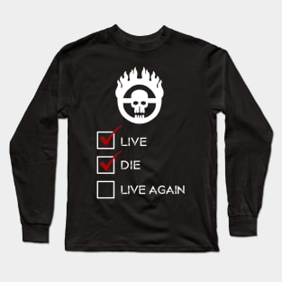 War Boy Check List Long Sleeve T-Shirt